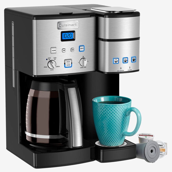 Cuisinart Coffee Maker and Single Serve Brewer, STAINLESS STEEL, hi-res image number null