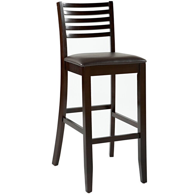 Triena Collection Ladder Bar, Stool 30 inchesH, ESPRESSO, hi-res image number null