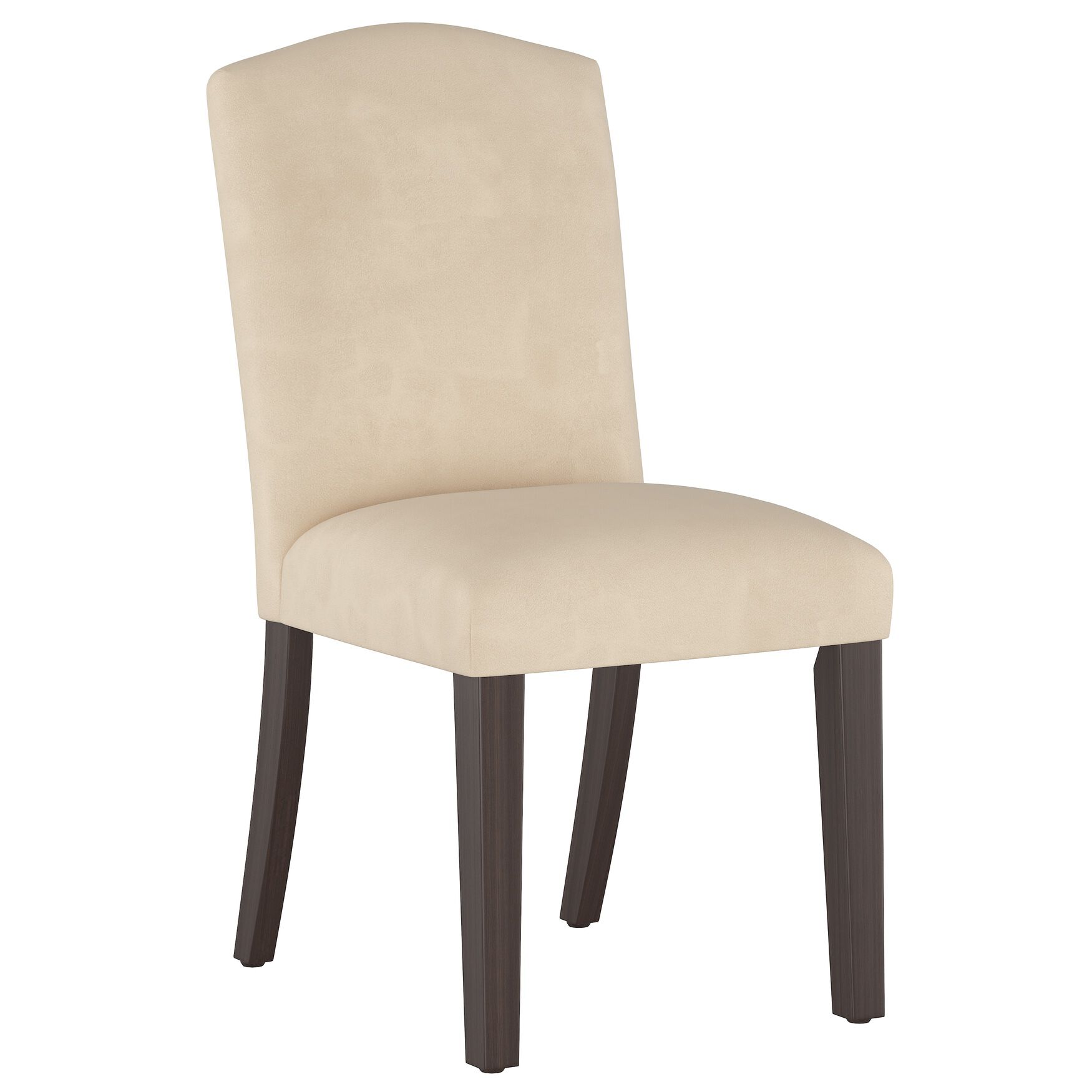 Velvet Back Dining Chair, VELVET PEARL, hi-res image number 0