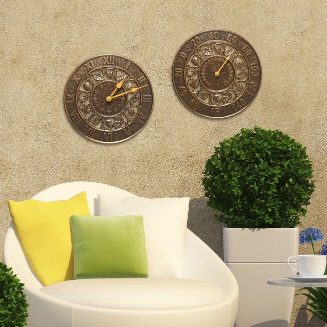 Ivy Silhouette Clock , , alternate image number 2