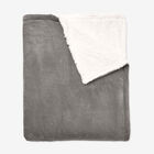 BH Studio Sherpa Microfleece Blanket, CHARCOAL, hi-res image number null