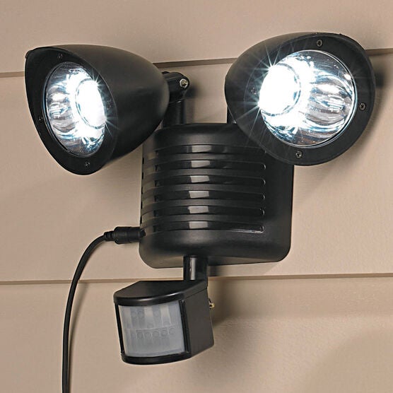 Solar Motion Sensor Security Light, BLACK, hi-res image number null
