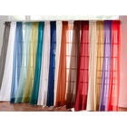BH Studio Sheer Voile Rod-Pocket Panel Pair, , alternate image number null