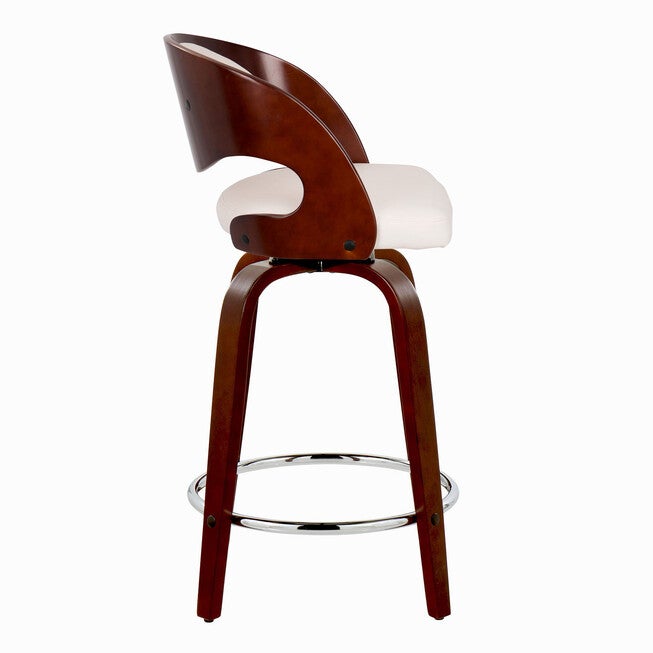 Pino 24 inches Fixed-Height Barstool - Set Of 2, , alternate image number null