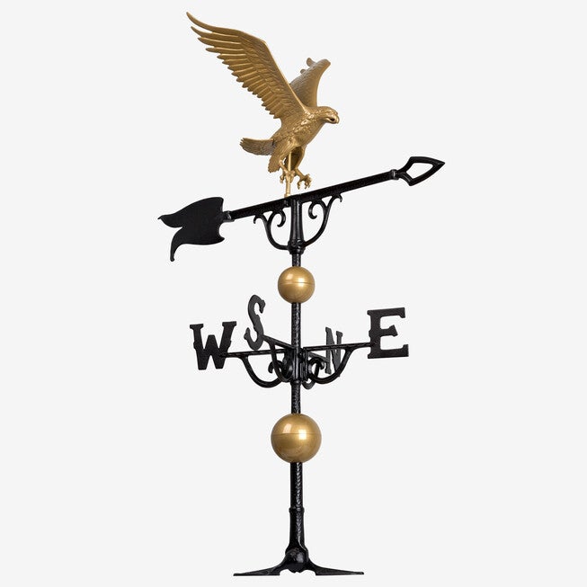 46 inches Eagle Weathervane, GOLD BRONZE, hi-res image number 0