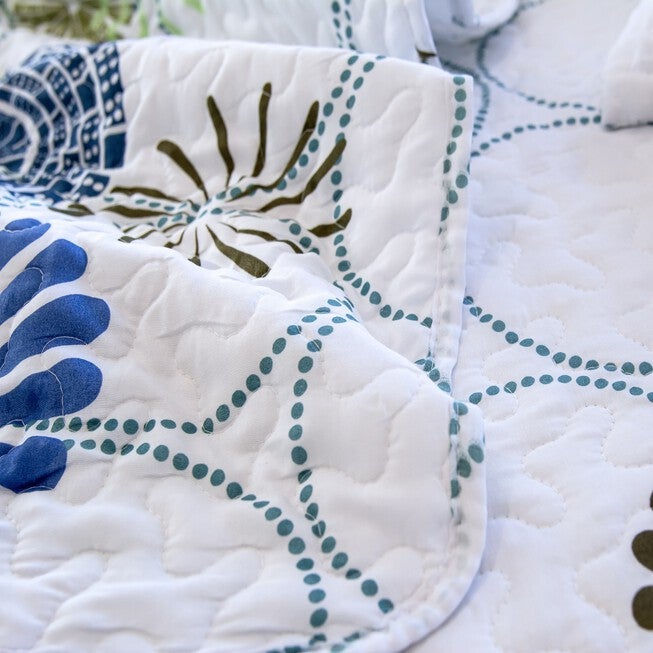 Rachel Oversized Geometric Floral Quilt Set, , on-hover image number null
