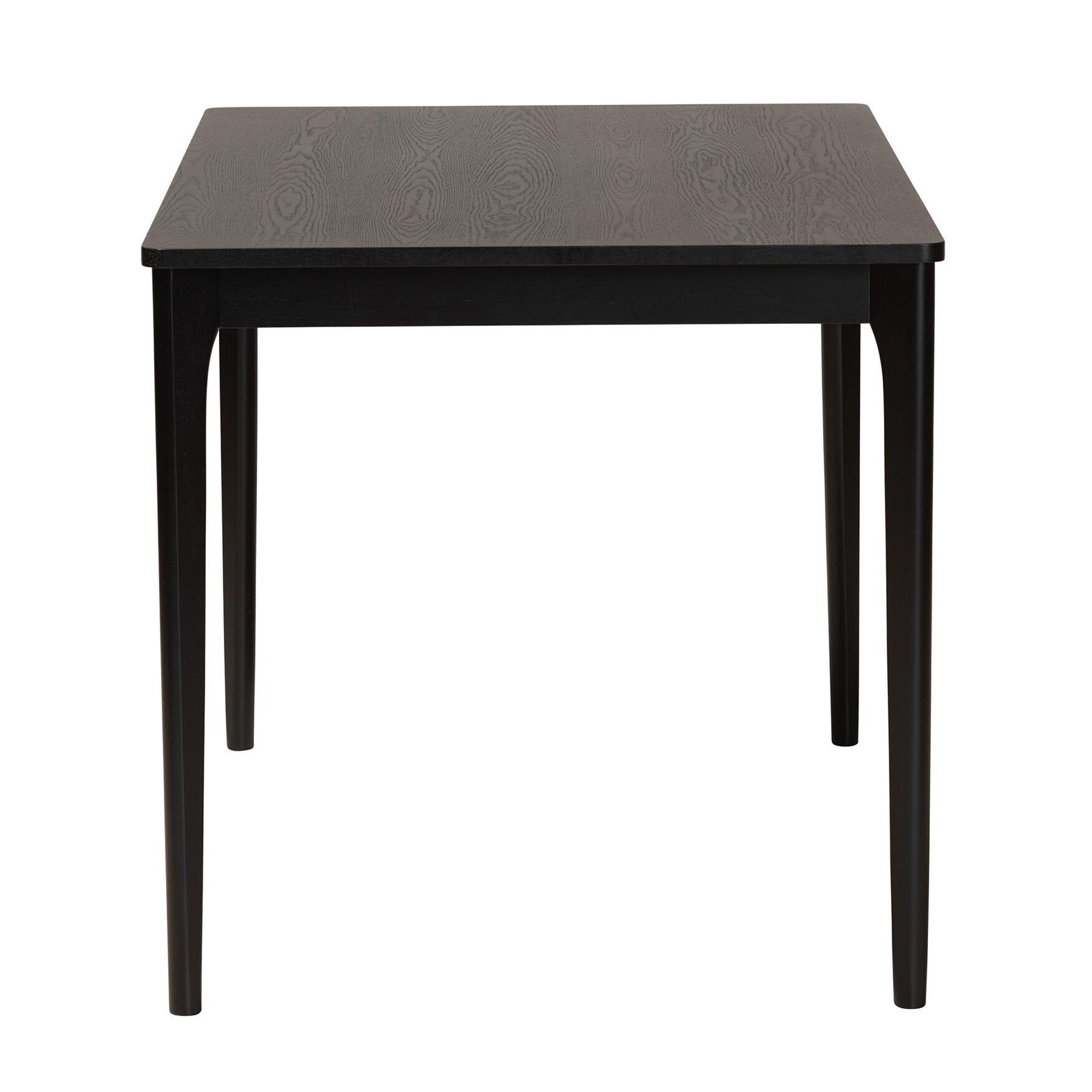 Sherwin Mid-Century Modern Black Finished Wood Dining Table, , alternate image number 18
