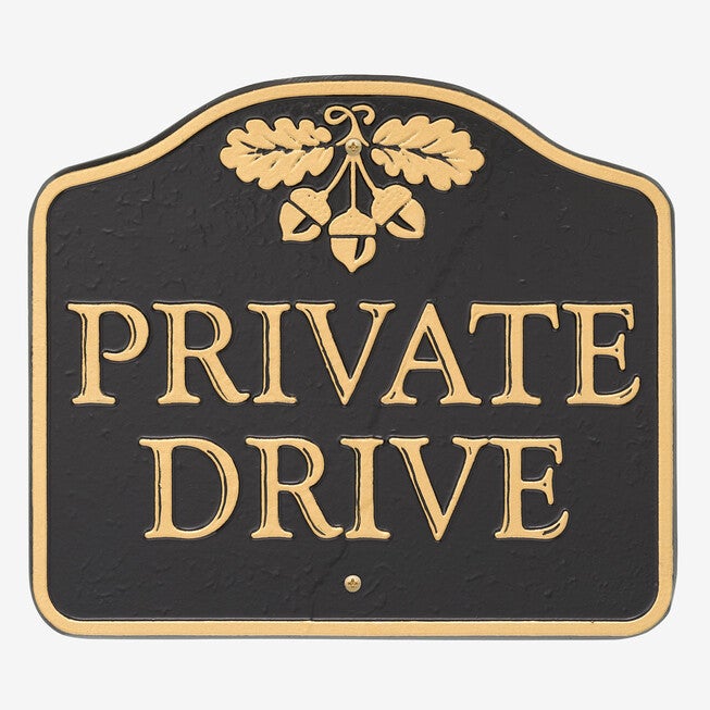 Private Drive Sign, , alternate image number null