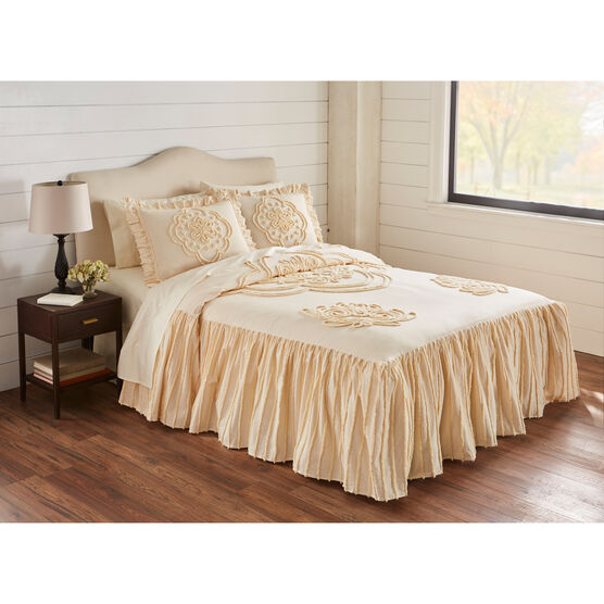 Katherine Chenille Bedspread Collection, IVORY, hi-res image number null
