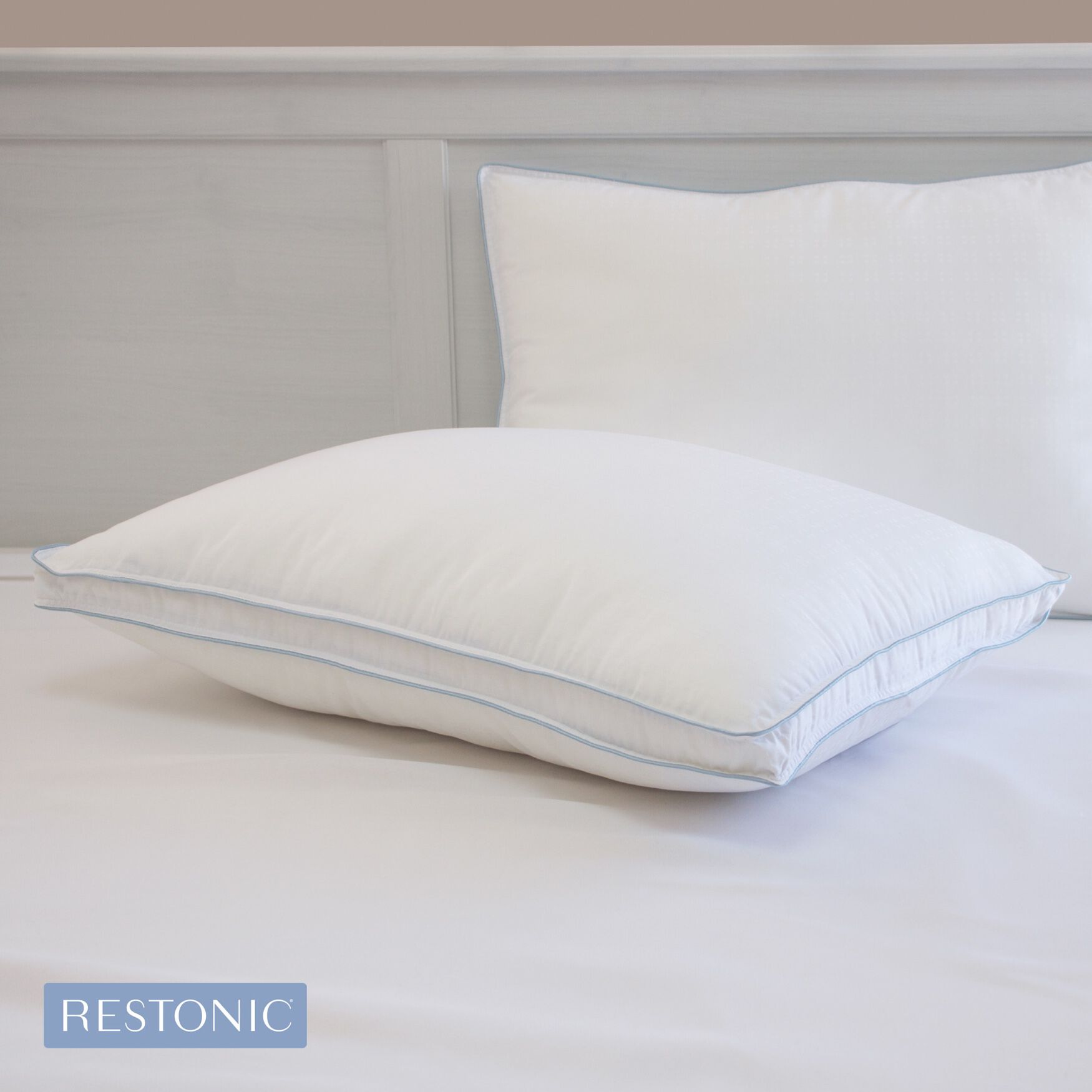 Restonic TempaGel Max Cooling Jumbo Pillow with Cooling Gel Bead Fullbeauty Outlet