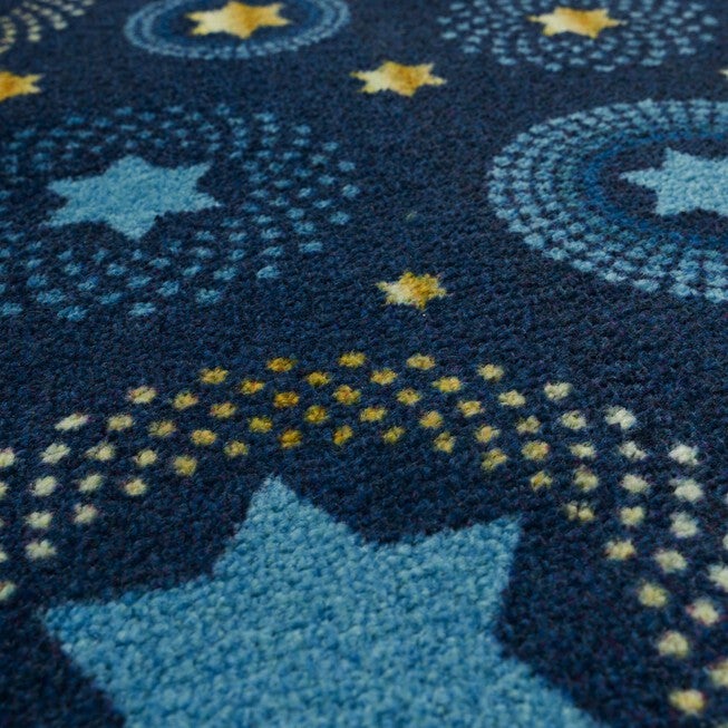 Holiday Stars Multi Kitchen Rug, , alternate image number null