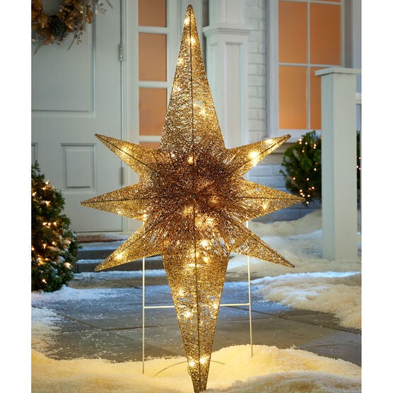 36 Led Glitter Bethlehem Star Plus Size Outdoor Christmas
