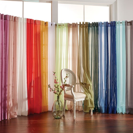 BH Studio Sheer Voile Grommet Panel, , alternate image number null