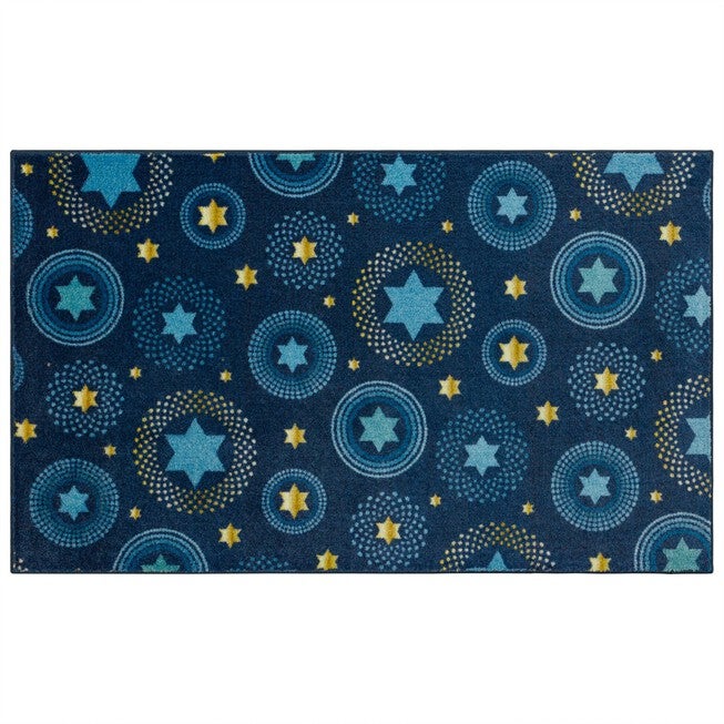Holiday Stars Multi Kitchen Rug, MULTI, hi-res image number null