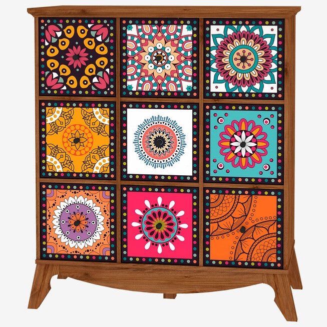 Keta Chest With 6 Doors & 3 Drawers, WALNUT, hi-res image number null