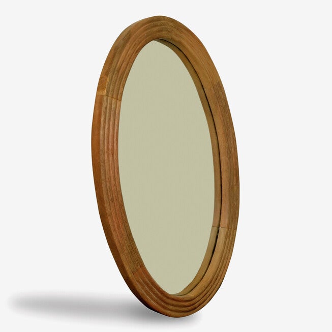 Oval Mirror, NATURAL, hi-res image number 0