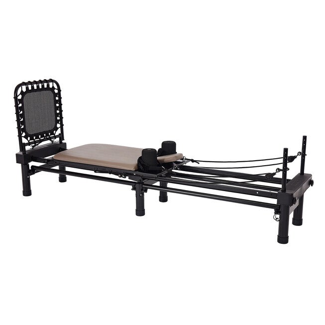 Aeropilates Reformer 651 Home Fitness Equipment, BLACK TAN, hi-res image number 0