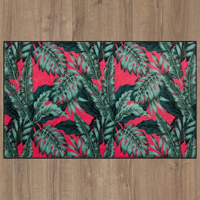 Palm Tree Paradise Kitchen Rug, , alternate image number 5