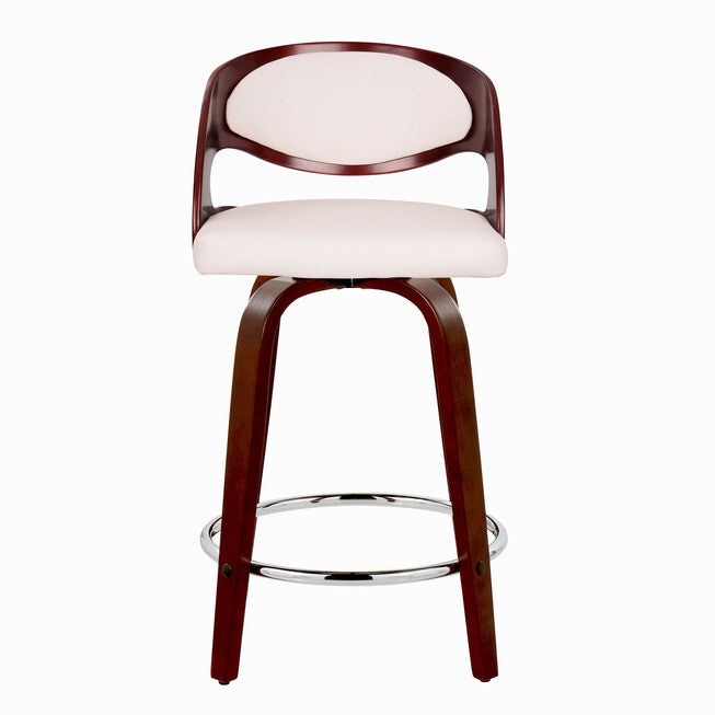 Pino 24 inches Fixed-Height Barstool - Set Of 2, , alternate image number null