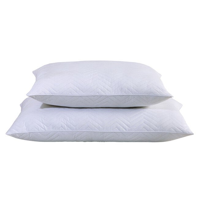 Springloft™ Twin Pack Down Alternative Quilted Pillow, , on-hover image number null