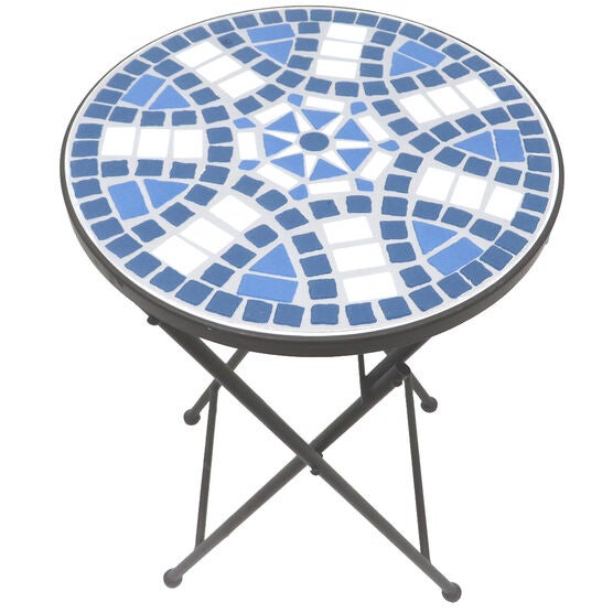 Lori Mosaic Folding Side Table Fullbeauty Outlet