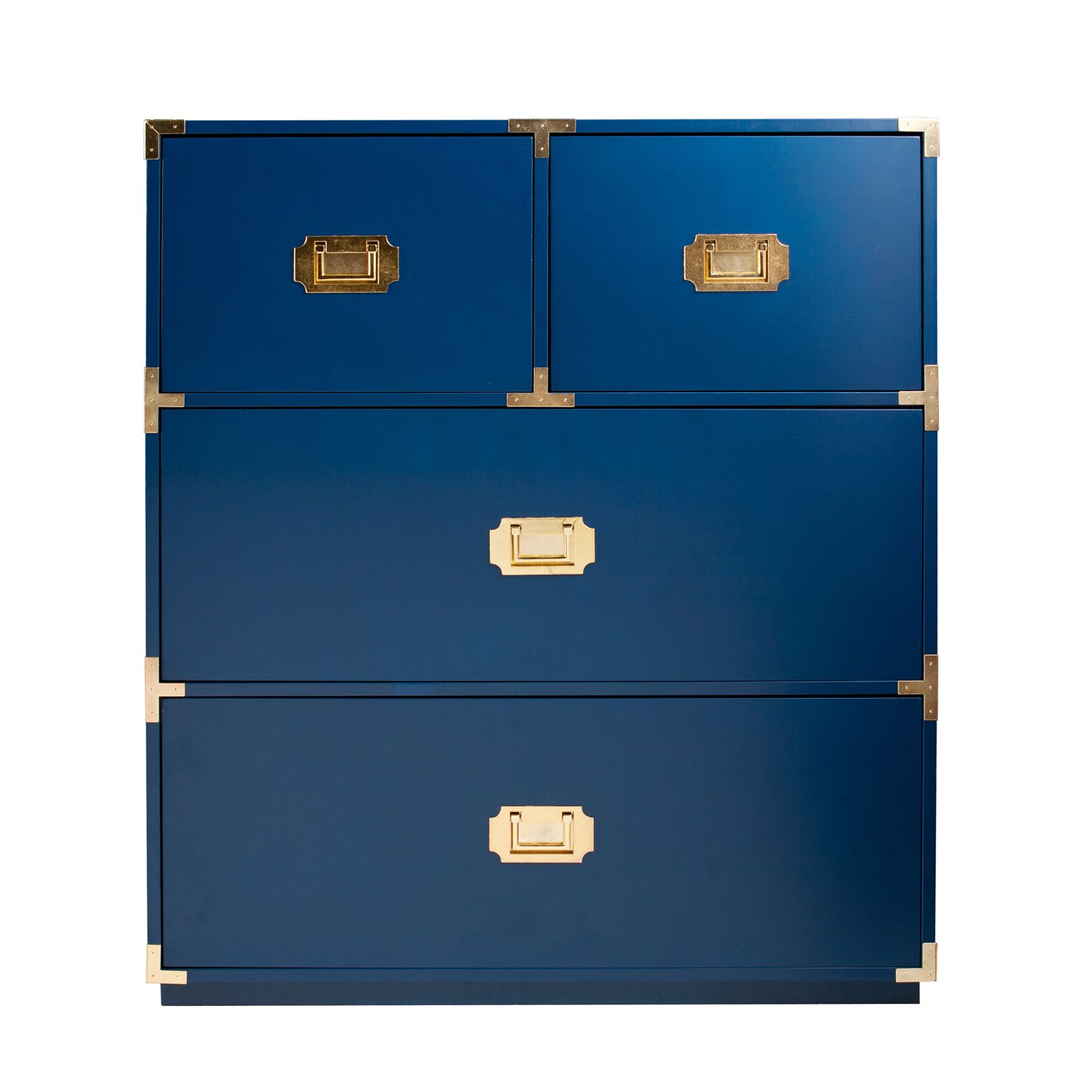 Campaign Blue 4-Drawer Accent Chest, , alternate image number 2