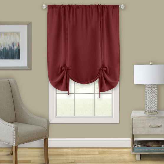 Darcy Window Tie-Up Shade, MARSALA, hi-res image number null