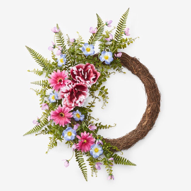 18 inches Melody Wreath, PURPLE, hi-res image number null