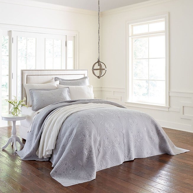 Bernadette Embroidered Bedspread, , on-hover image number 1