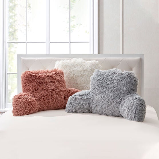 Lola Shaggy Backrest Pillow Plus Size Pillows Fullbeauty