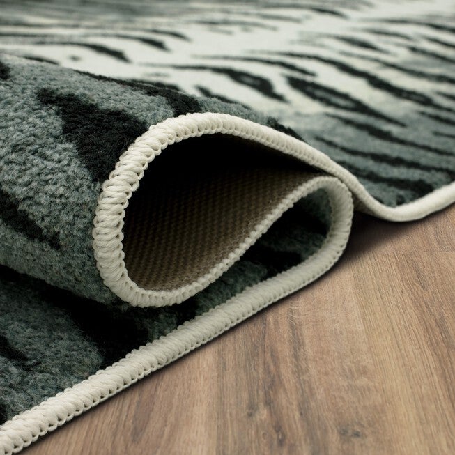 Tiger Skin Area Rug, , alternate image number null
