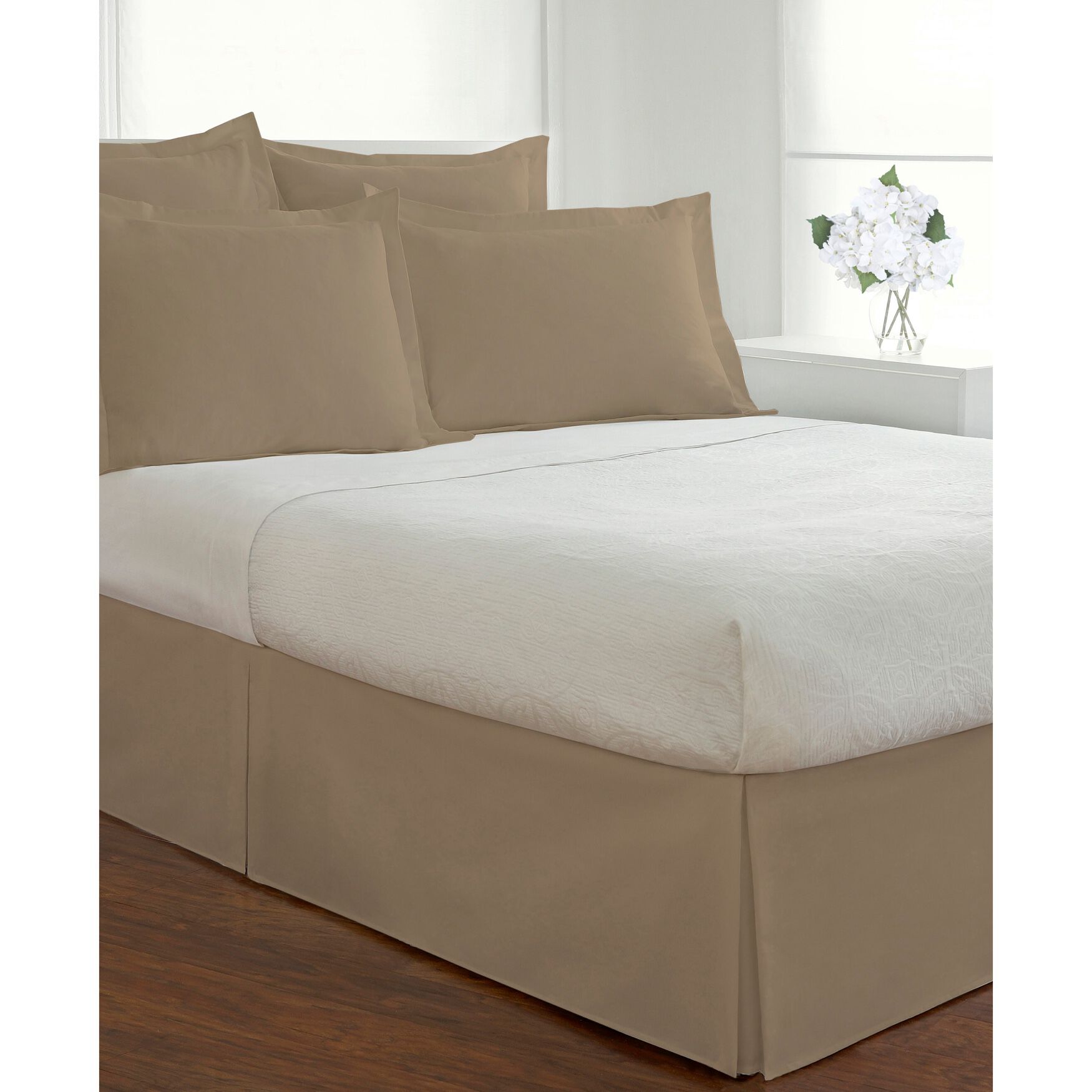 Bed Maker's Tailored Euro Pillow Sham, , on-hover image number 1