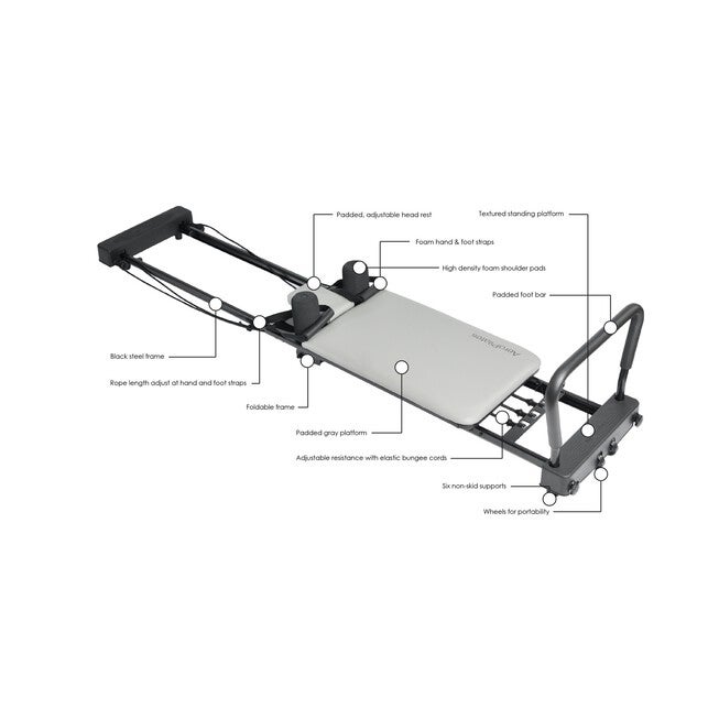 AeroPilates 287 w/out Rebounder, , alternate image number 2