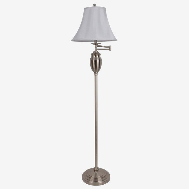 Swing Arm Floor Lamp, STEEL, hi-res image number null
