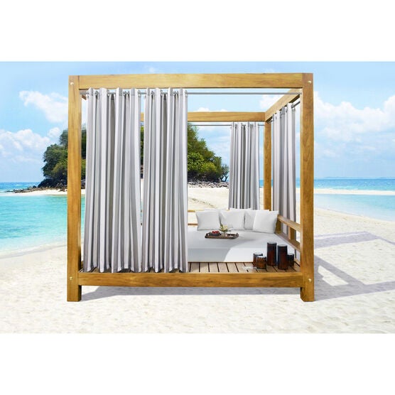 96"L Seascape Outdoor Panels — Set of 2, ALLOY GRAY, hi-res image number null