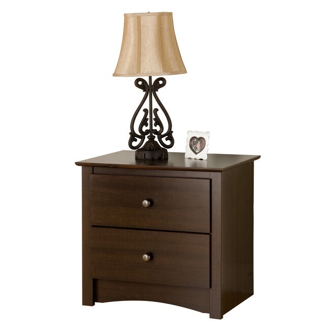 Fremont Espresso 2 Drawer Night Stand, ESPRESSO, hi-res image number null