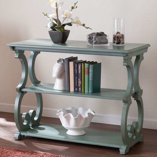 Antique Scrollwork Console Table, , on-hover image number null
