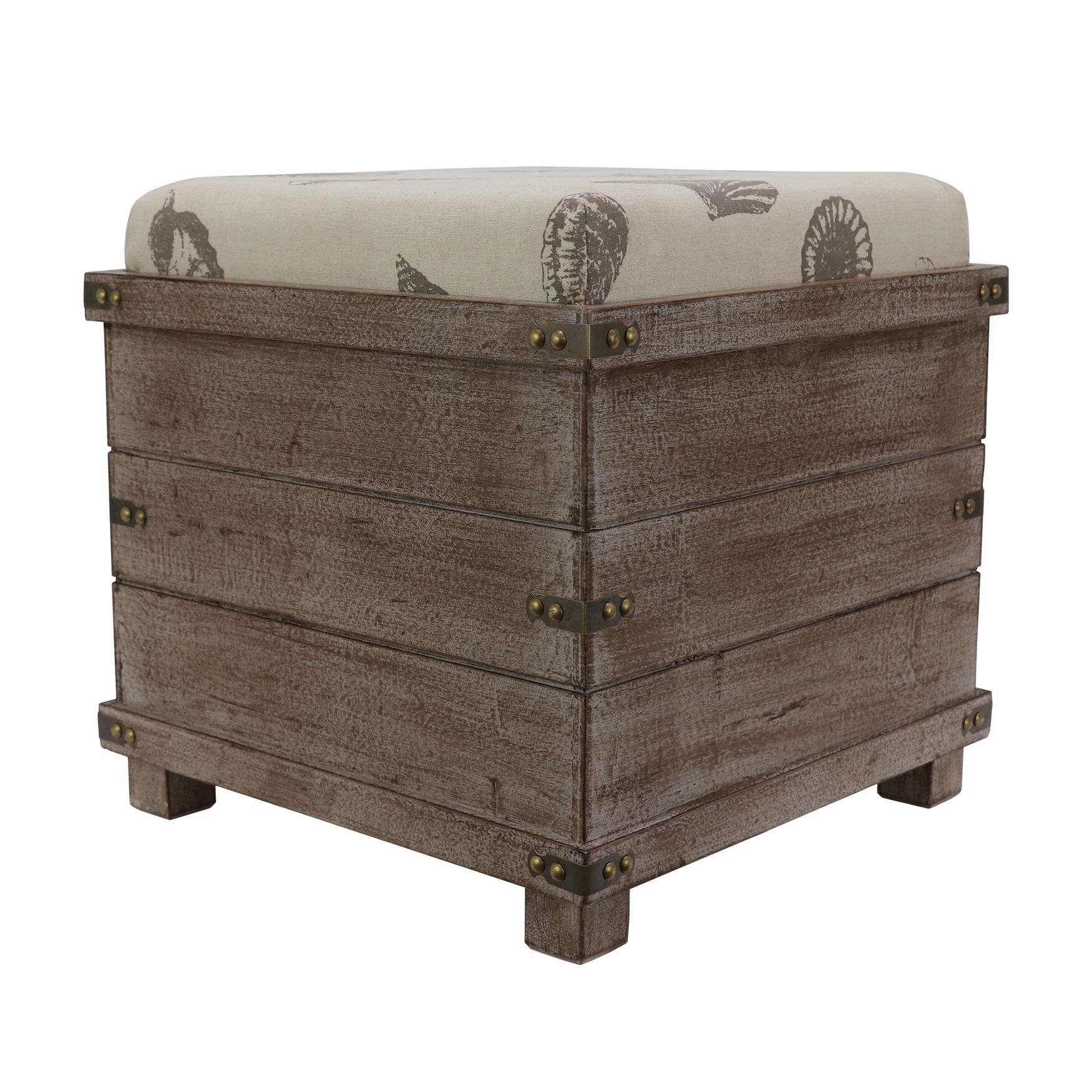 Weathered Ottoman, , on-hover image number 1