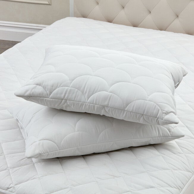 Cloud Puff Pillow, WHITE, hi-res image number null