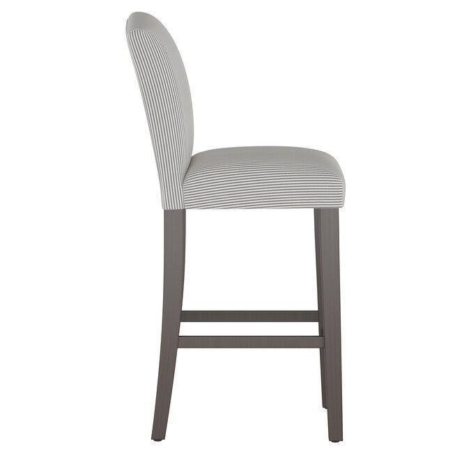 Stripe Camelback Barstool, , alternate image number 2