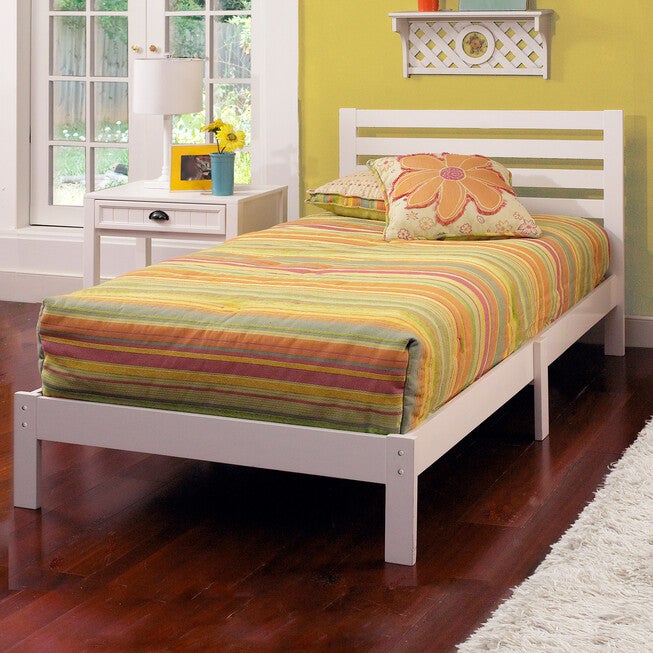 Hillsdale Aiden Twin Bed Set, WHITE, hi-res image number null