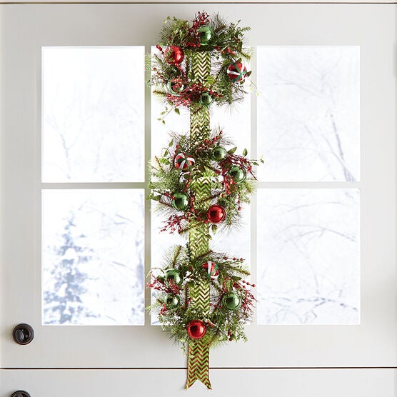 Hanging Wreath Trio Plus Size Decor Fullbeauty