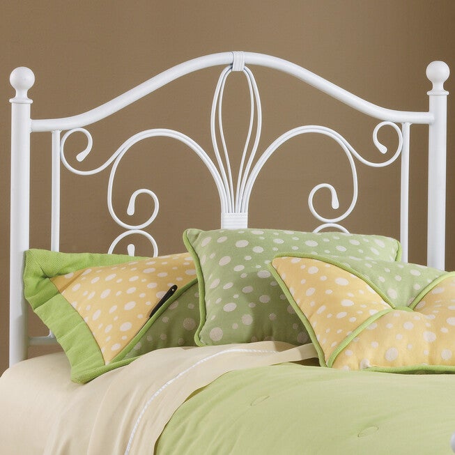 Ruby Headboard With Rails - Twin, WHITE, hi-res image number null