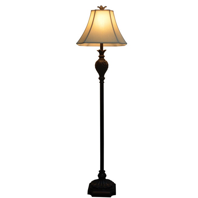 61 inches Dark Brown Floor Lamp, , on-hover image number null