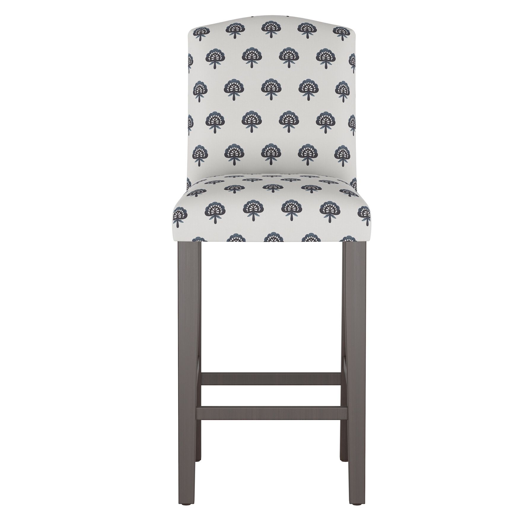 Block Paisley Camel Back Barstool, , on-hover image number 1