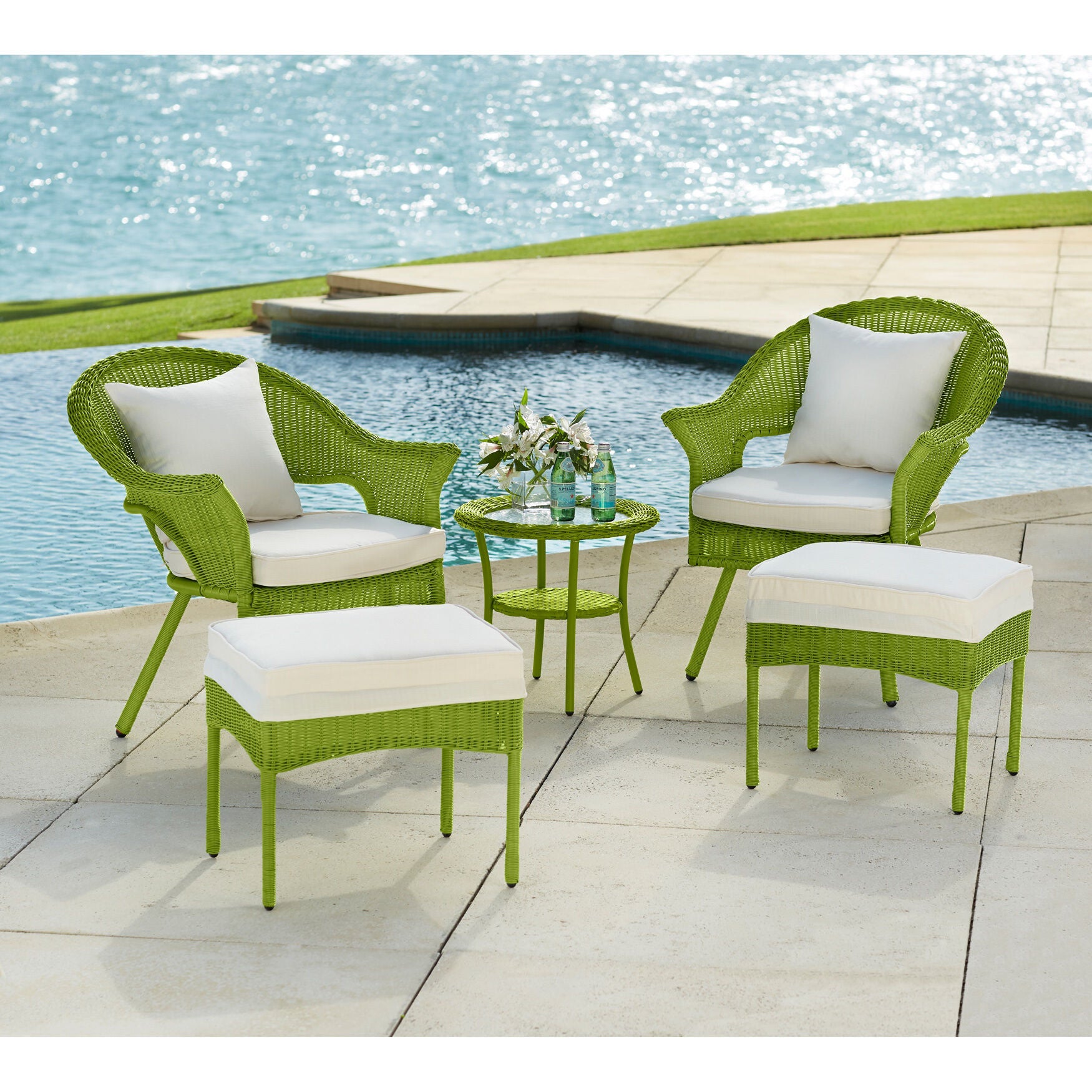 Roma Hand Woven Resin Wicker Stacking Chair Fullbeauty Outlet