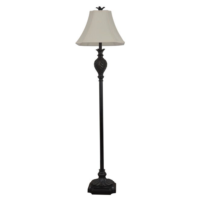 61 inches Dark Brown Floor Lamp, DARK BROWN, hi-res image number null