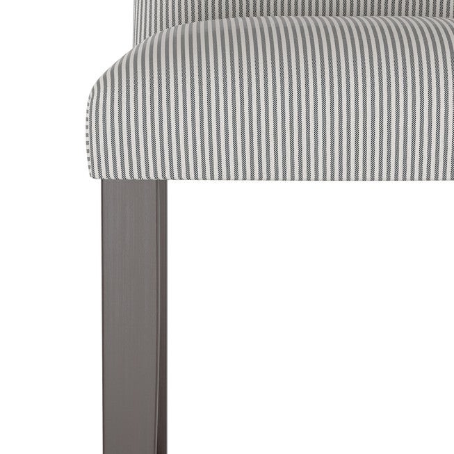 Stripe Camelback Barstool, , alternate image number 4