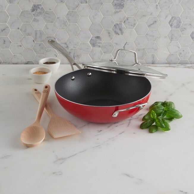 Martha Stewart 12 inches Essential Pan with Tools, , on-hover image number null