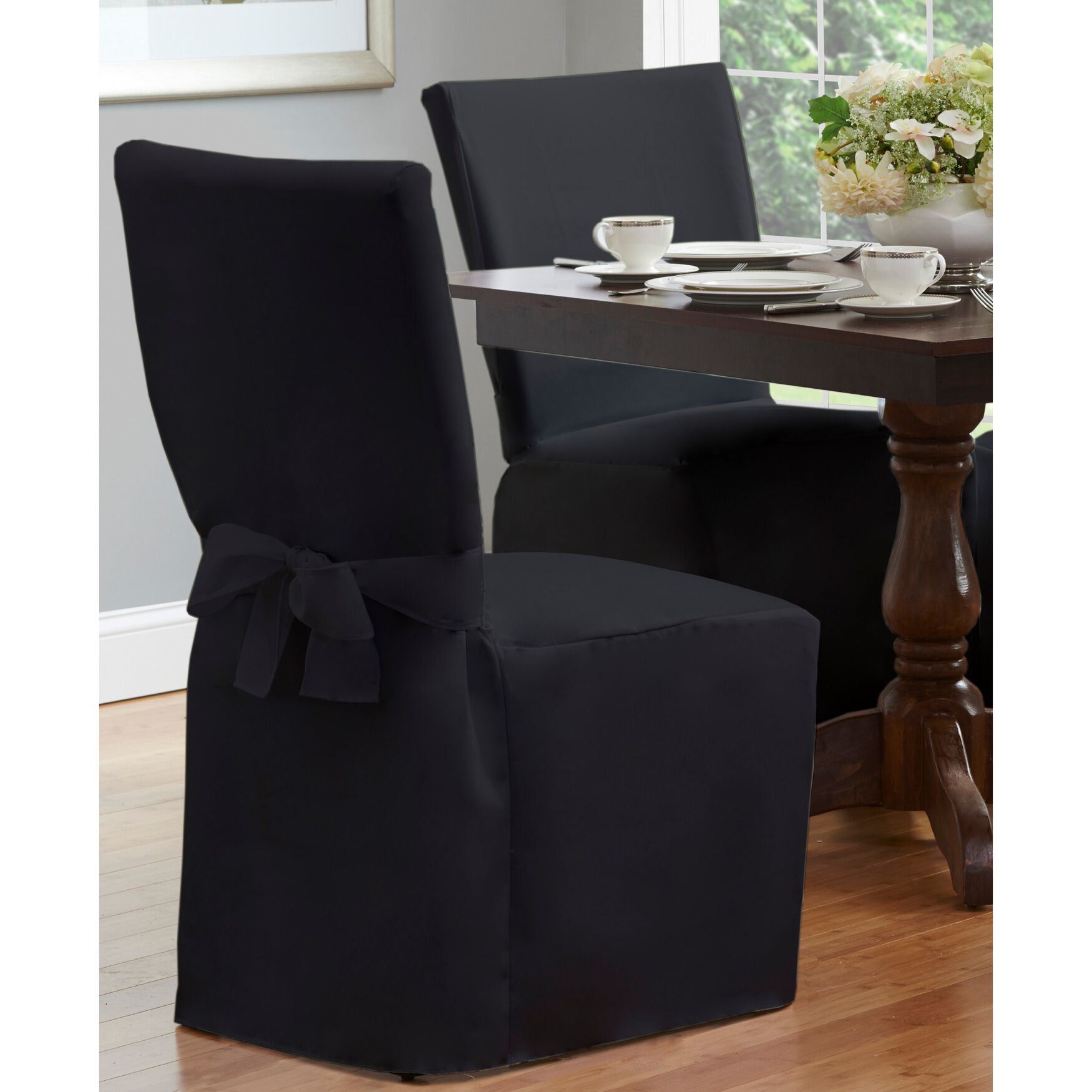 Fresh Ideas Dining Room Chair Cover 42 inches x 19 inches, , alternate image number 2